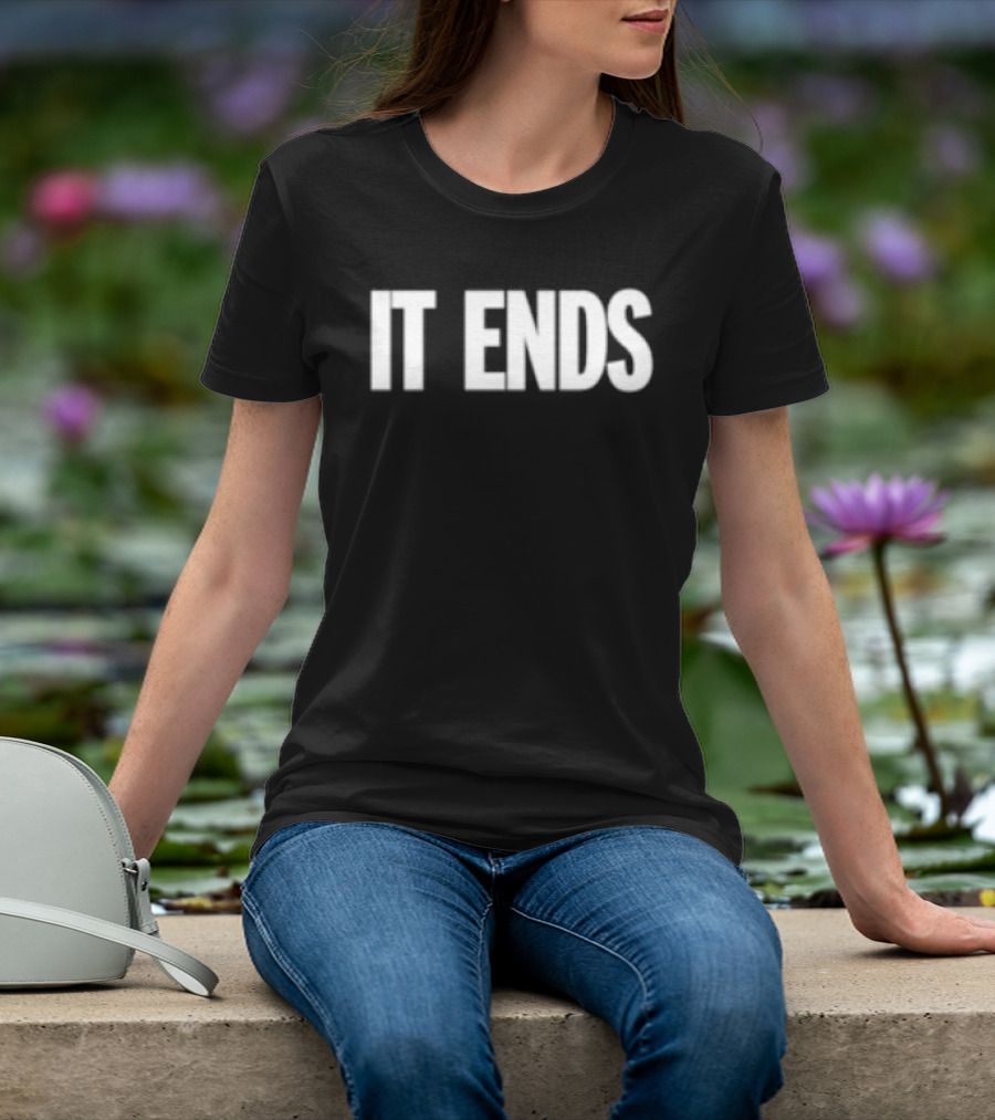 Neon Store It Ends Reflective Ink T-Shirt