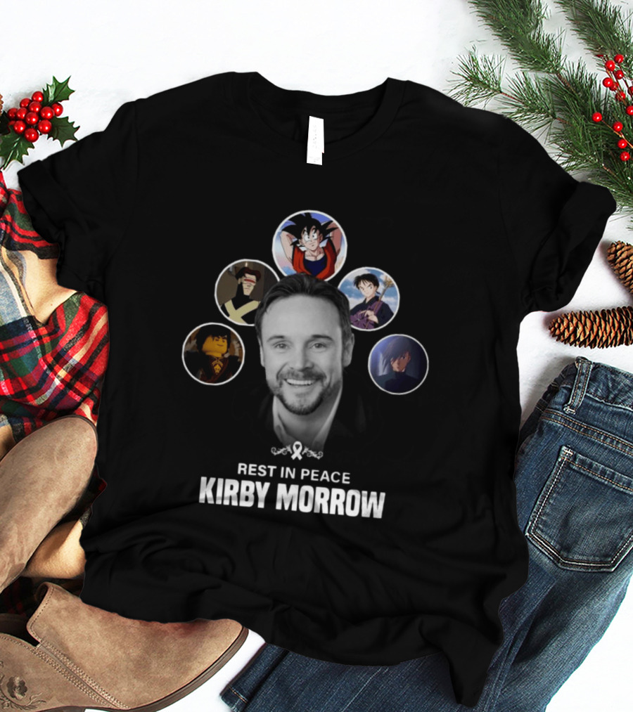 Kirby Morrow Rest In Peace Voice Behind Goku Cyclops Would Have Turned 53 Today T-Shirt