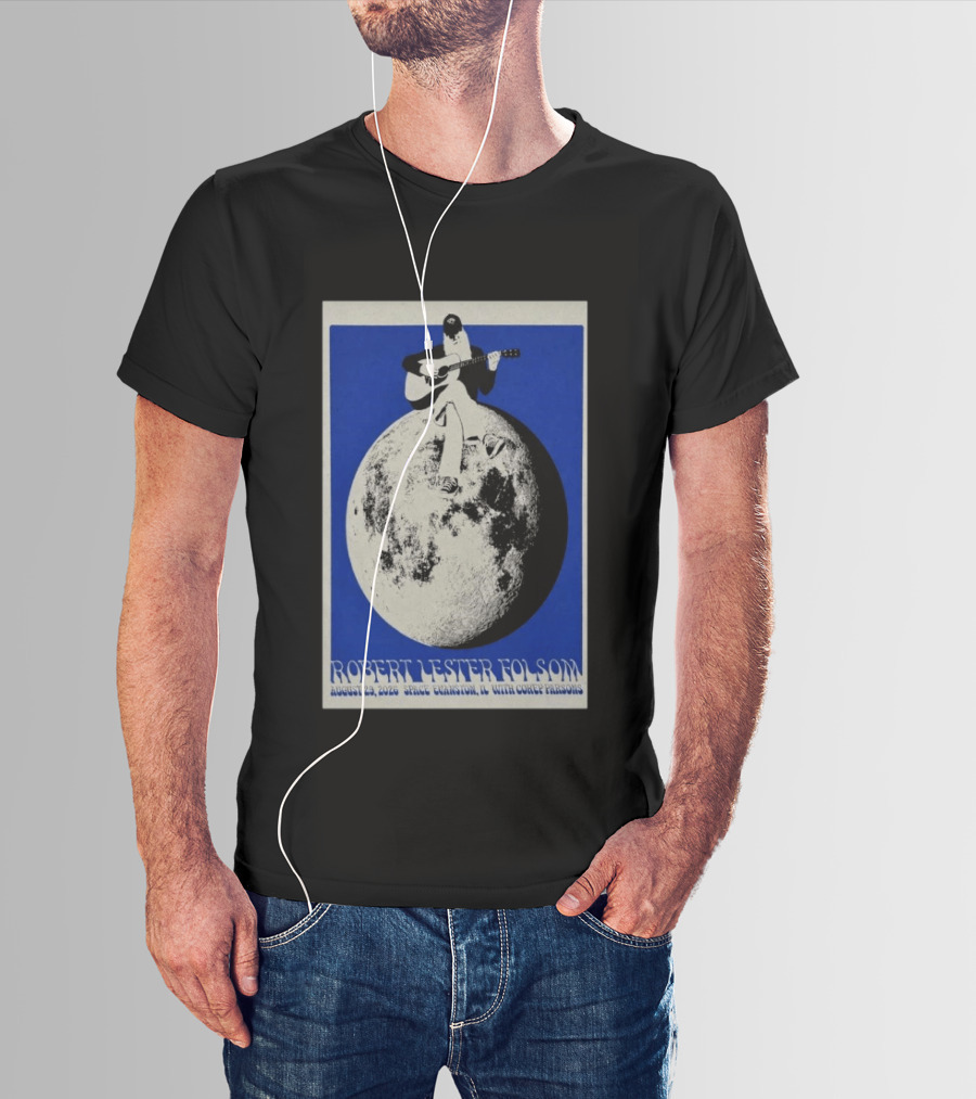 Robert Lester Folsom August 29 2026 Evanston IL Space Concert With Corey Parsons T-Shirt