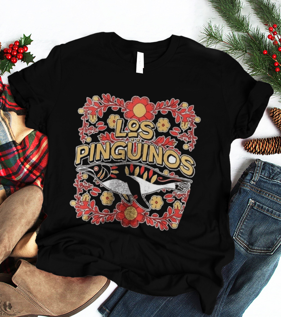 Los Pinguinos Floral Rome Emperors T-Shirt