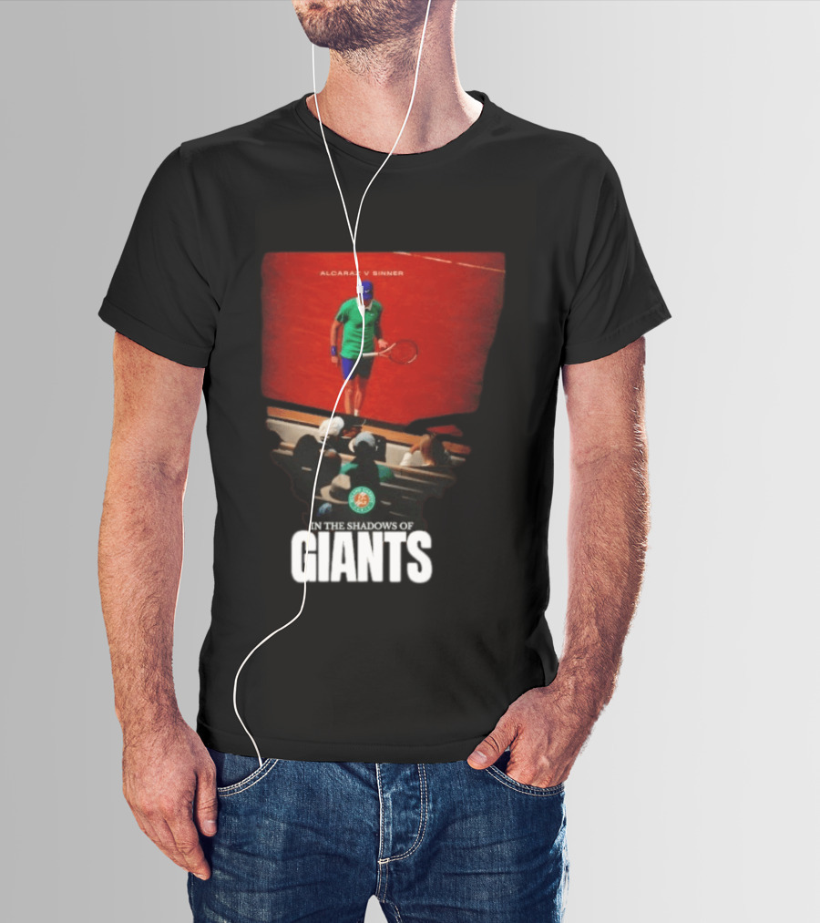 Alcaraz V Sinner Roland Garros In The Shadows Of Giants T-Shirt