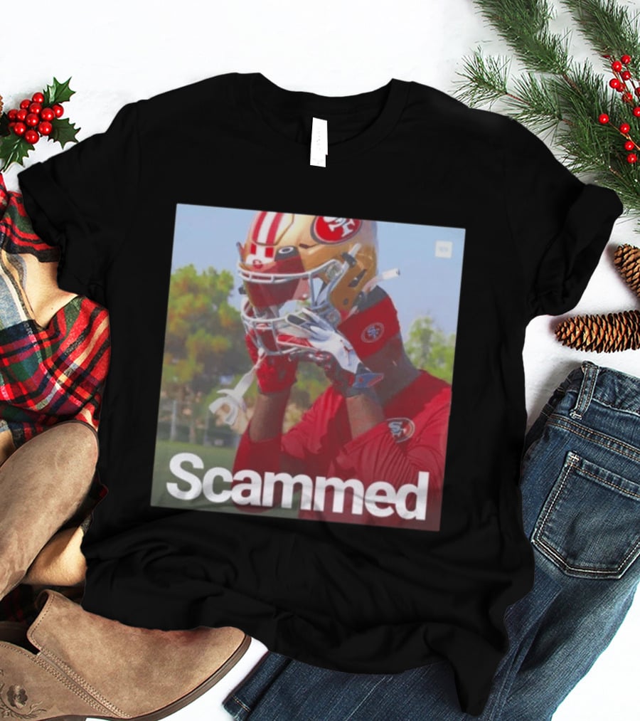Scammed Daejon Love Fake 49ers Football T-Shirt