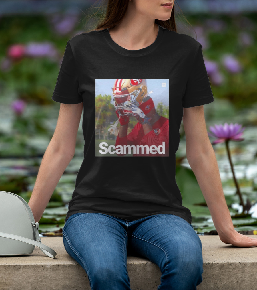 Scammed Daejon Love Fake 49ers Football T-Shirt
