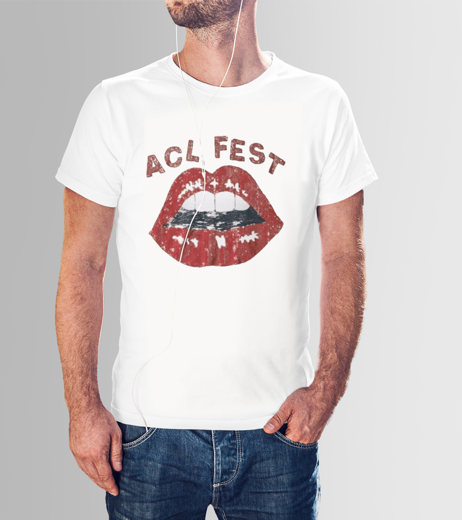 ACL Austin City Limits Fest 2026 Imogene X Willie Lips Lineup T-Shirt