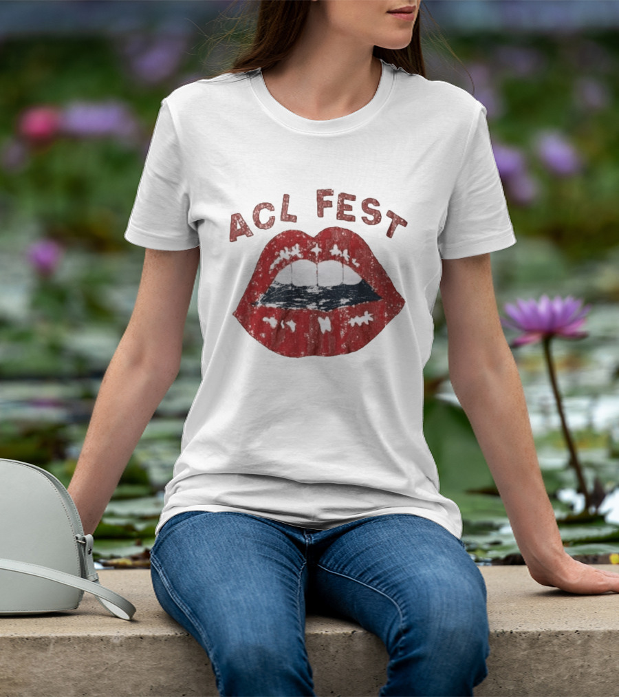 ACL Austin City Limits Fest 2026 Imogene X Willie Lips Lineup T-Shirt