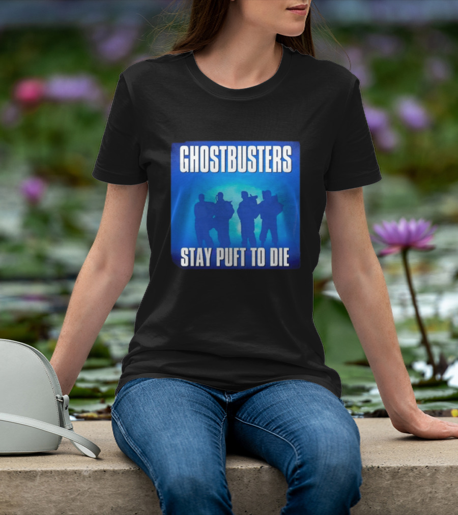 Ghostbusters Stay Puft To Die Marshmallow Man Classic Movie T-Shirt