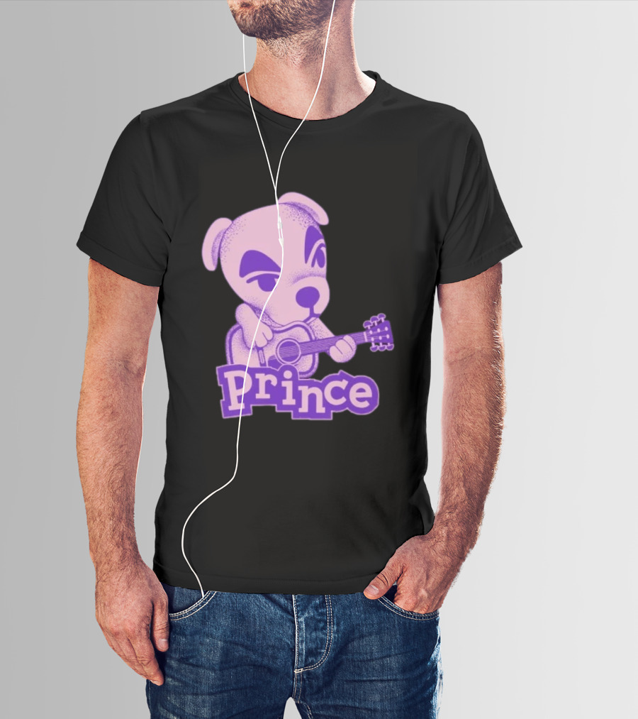 KK Slider Prince Life Is Just A Party And Parties Aren't Meant To Last Purple Guitar T-Shirt