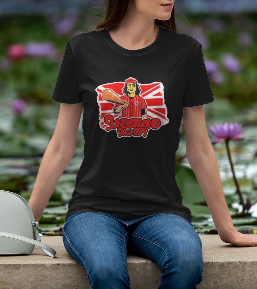 Sunderland Since 1879 Warrior Football Soccer Union Jack T-Shirt