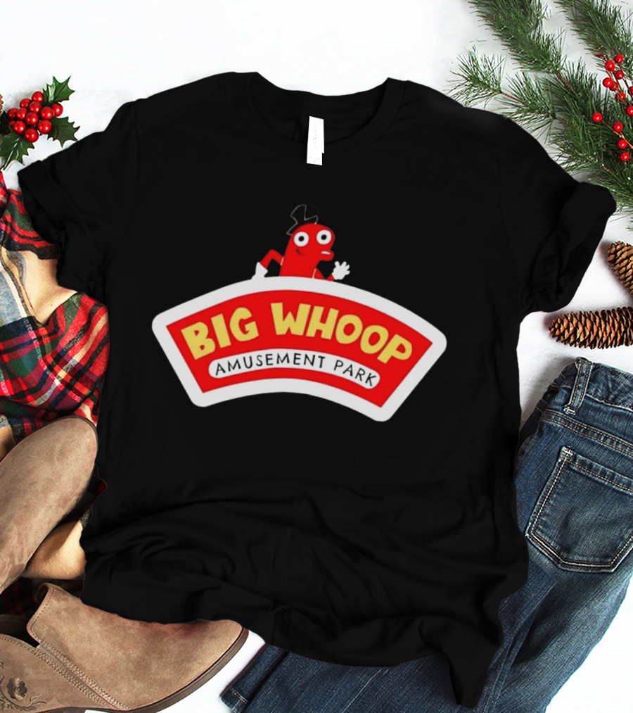 Big Whoop Amusement Park Secret Of Monkey Island T-Shirt