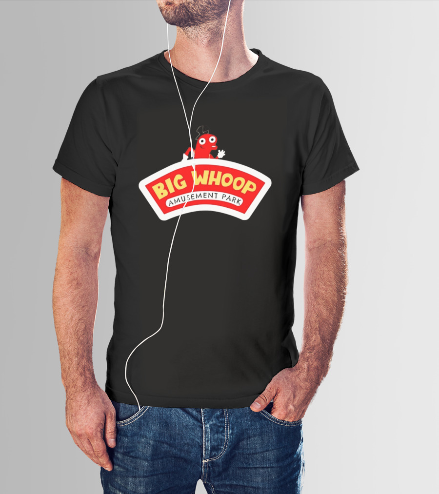 Big Whoop Amusement Park Secret Of Monkey Island T-Shirt