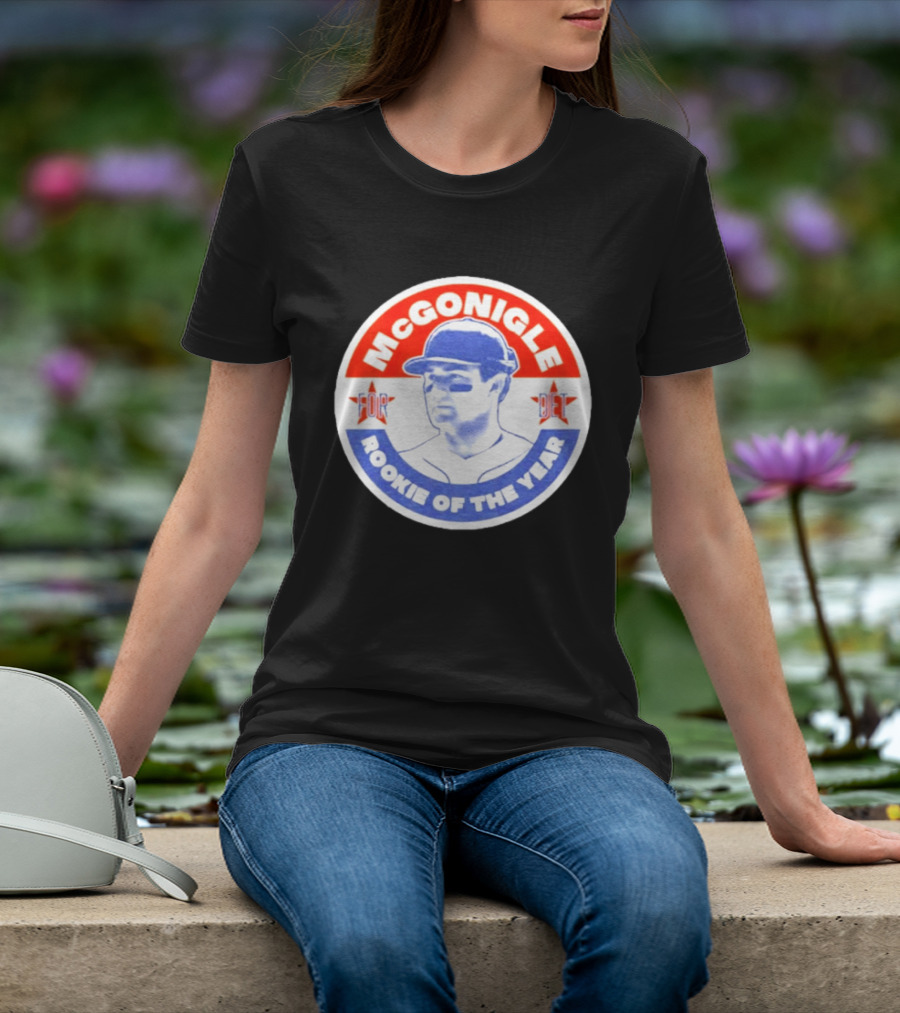 Kevin McGonigle Rookie Of The Year Detroit Baseball Stars T-Shirt
