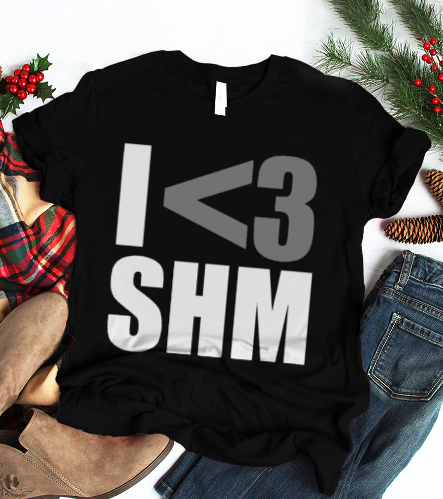 I Love Swedish House Mafia SHM Enthusiast Black T-Shirt
