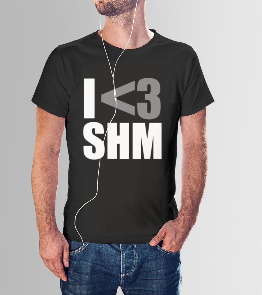 I Love Swedish House Mafia SHM Enthusiast Black T-Shirt
