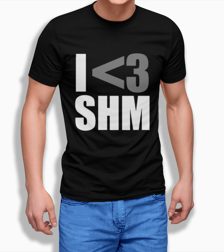 I Love Swedish House Mafia SHM Enthusiast Black T-Shirt