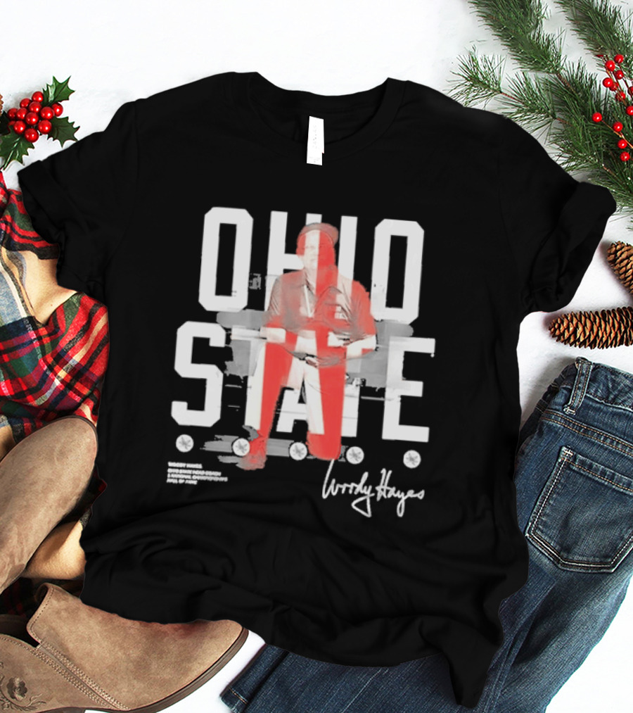 Woody Hayes Ohio State 75th Anniversary T-Shirt
