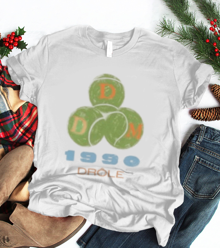 Droles De Monsieur 1990 DDM Tennis Balls T-Shirt