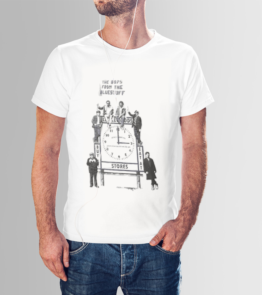 Everton FC Bernard Hill Yosser Hughes The Boys From Blue Stuff Men On 1985 T-Shirt