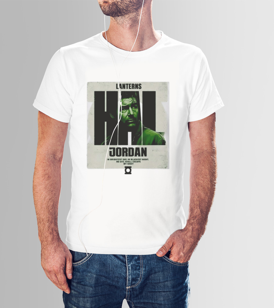 Hal Jordan Lanterns In Brightest Day In Blackest Night No Evil Shall Escape My Sight T-Shirt