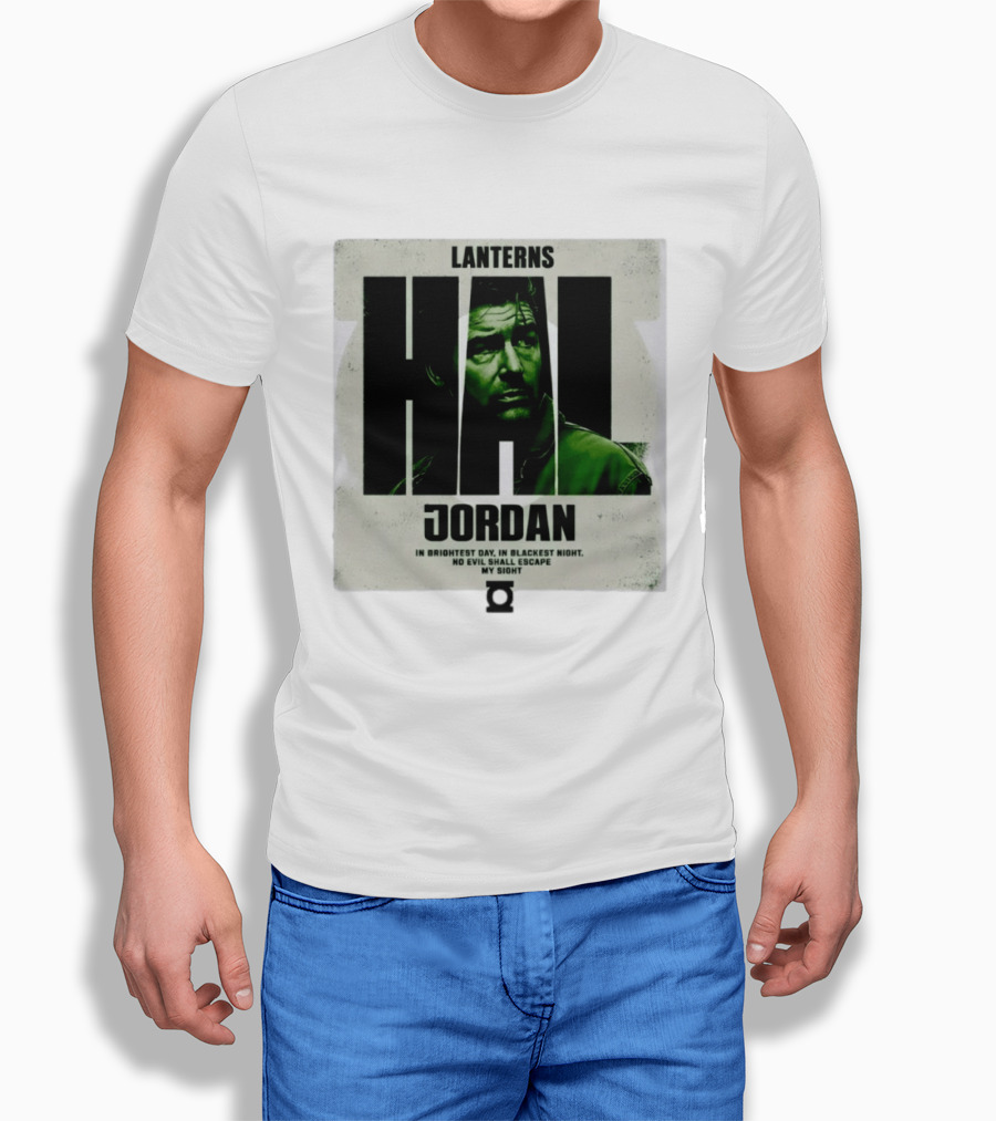 Hal Jordan Lanterns In Brightest Day In Blackest Night No Evil Shall Escape My Sight T-Shirt