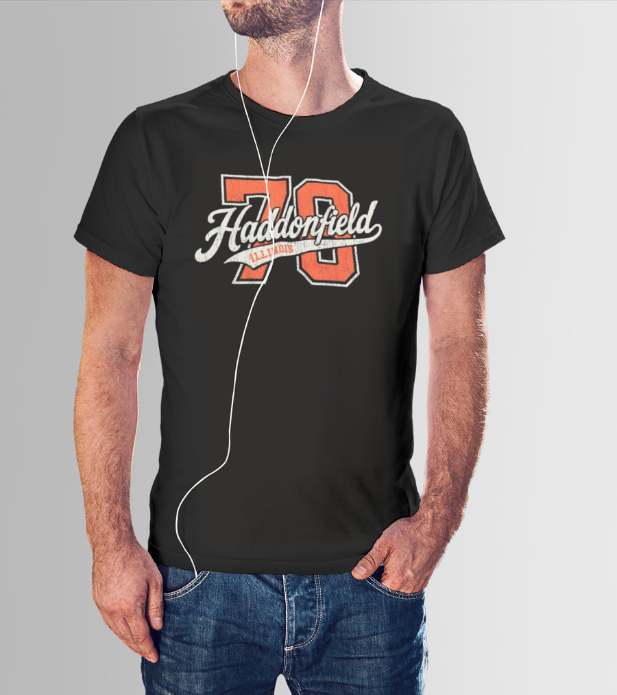 Distressed Haddonfield Illinois 78 T-Shirt