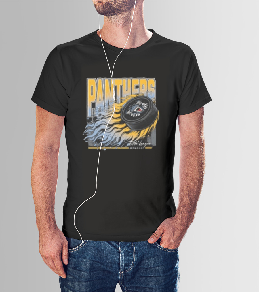 Panthers Store 26 27 Puck Elite League T-Shirt