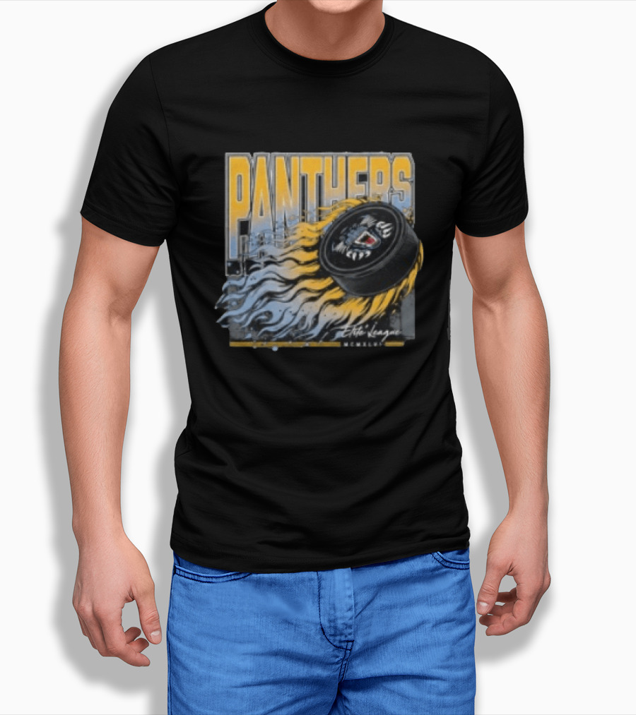 Panthers Store 26 27 Puck Elite League T-Shirt