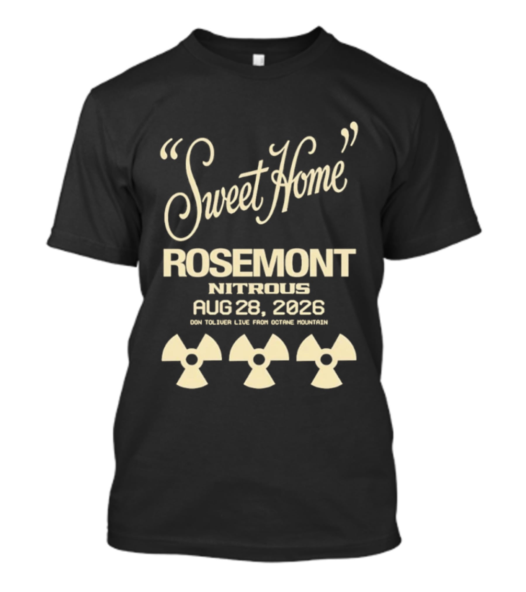 Don Toliver Sweet Home Rosemont Nitrous Live From Octane Mountain 2026 T-Shirt
