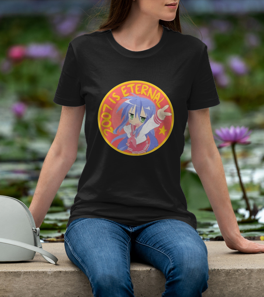 Konata Izumi 2007 Is Eternal Lucky Star Anime T-Shirt