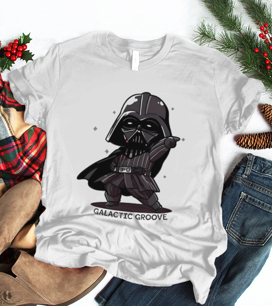 Star Wars Darth Vader Galactic Groove Chibi T-Shirt