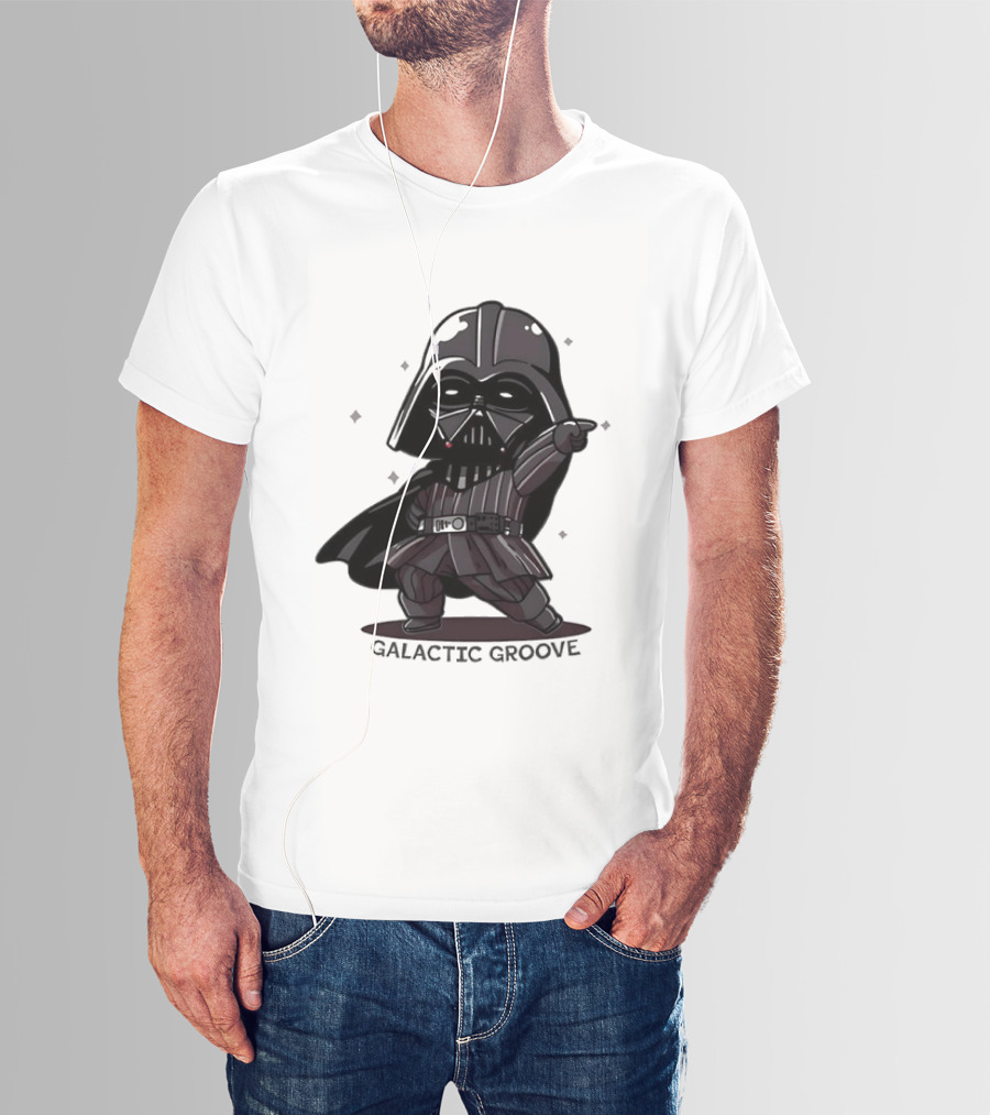 Star Wars Darth Vader Galactic Groove Chibi T-Shirt