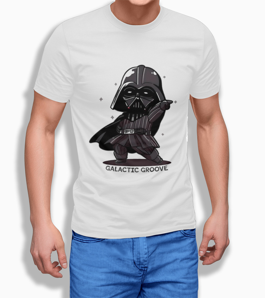 Star Wars Darth Vader Galactic Groove Chibi T-Shirt
