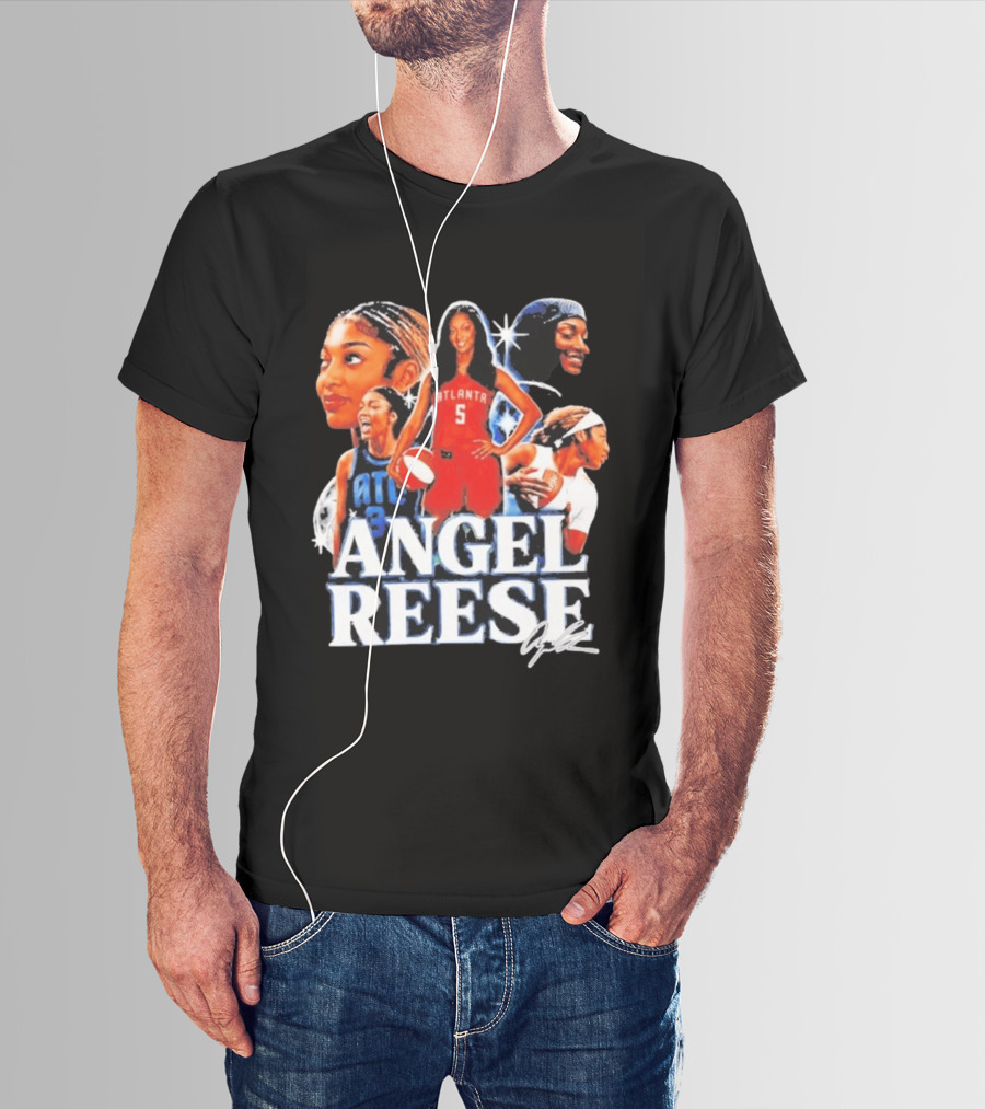 Angel Reese ATL 5 Atlanta Basketball Bootleg T-Shirt