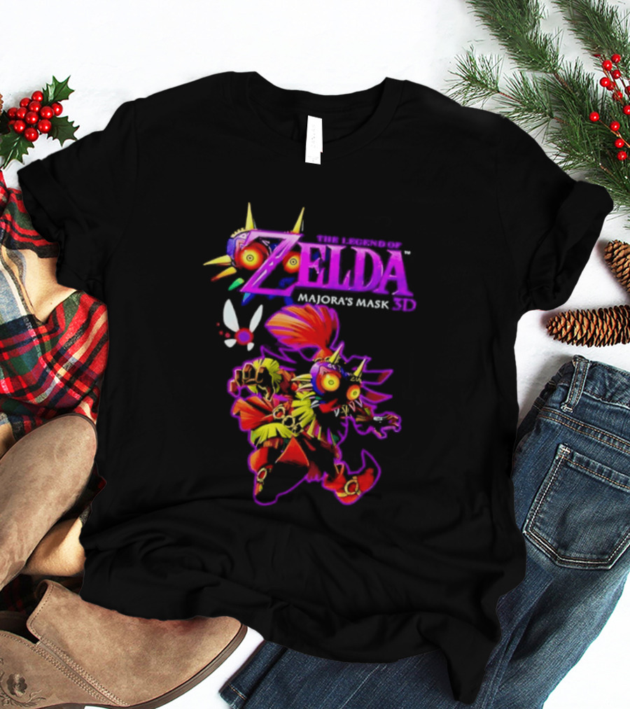 The Legend Of Zelda Majora's Mask 3D Skull Kid T-Shirt