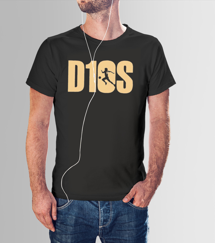 Diego Armando Maradona D10S Iconic Football Legend T-Shirt