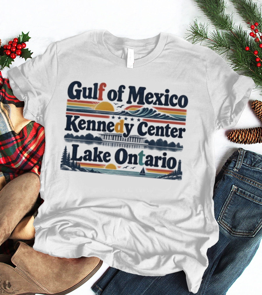 Gulf Of Mexico Lake Ontario Kennedy Center Resist Fdt T-Shirt