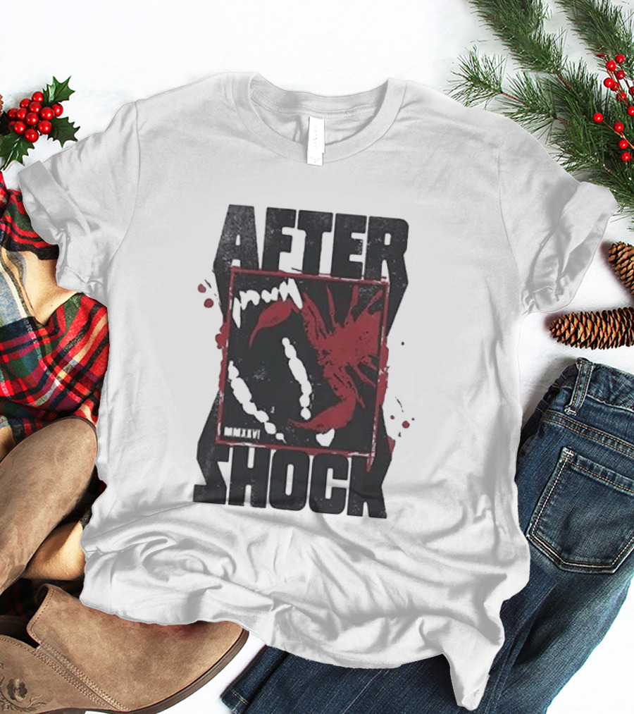 Aftershock Louder Than Life Stinging Lineup Red Splatter T-Shirt