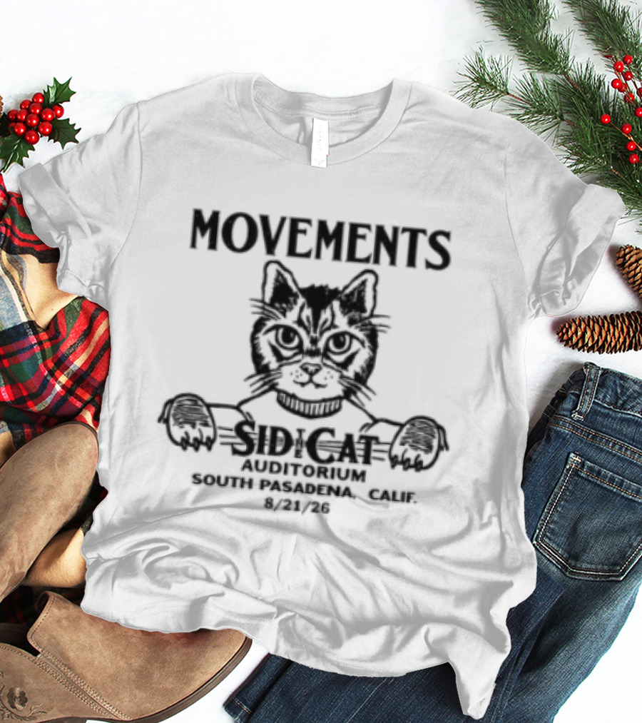Movements Sid The Cat Show Double Win Carries On 1977 1979 T-Shirt
