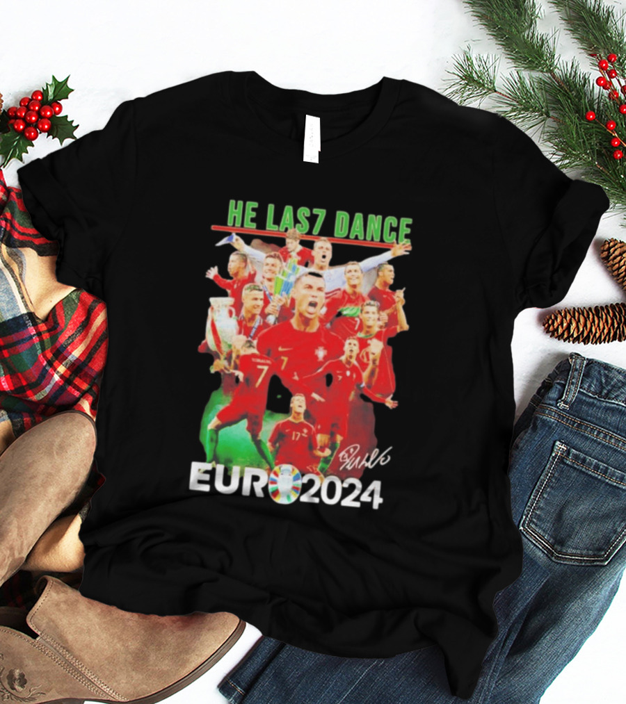 Cristiano Ronaldo He Las7 Dance Euro 2024 T-Shirt