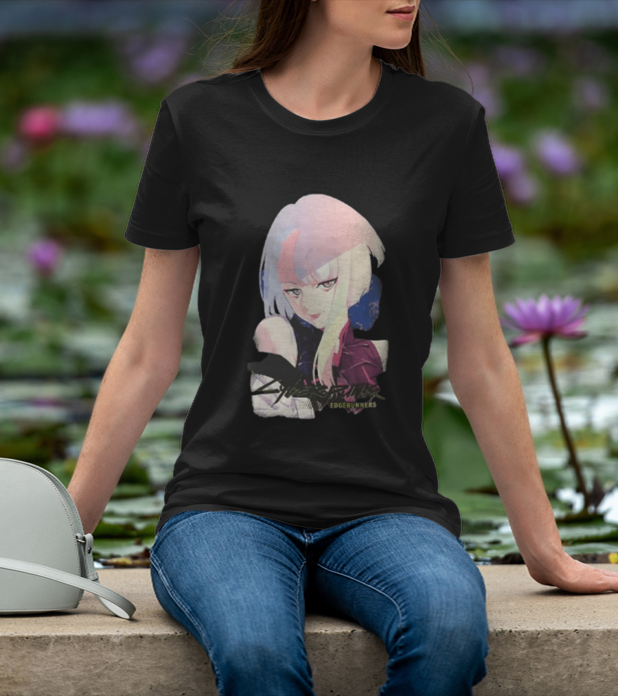 Cyberpunk Edgerunners Lucyna Kushinada Colorful Anime T-Shirt