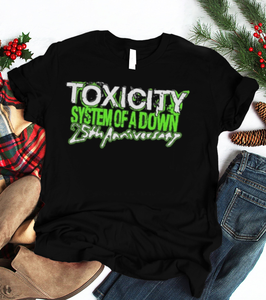 Toxicity System Of A Down 25th Anniversary T-Shirt