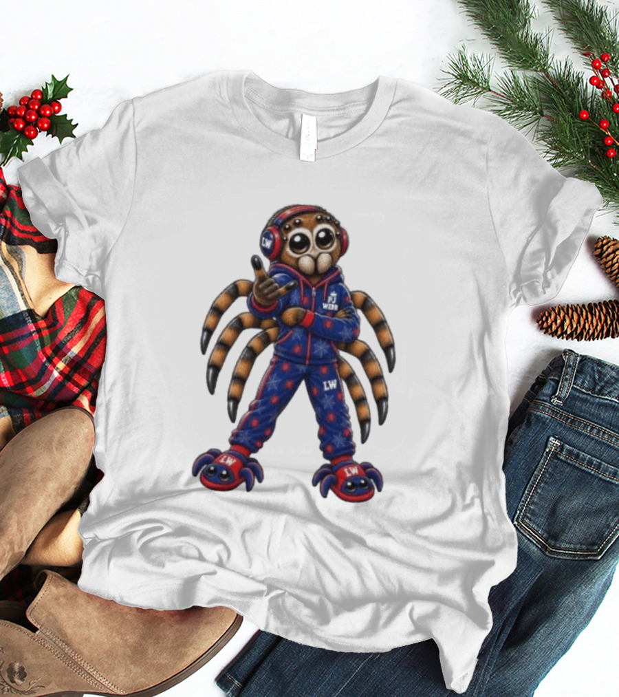 PJ Black Spidey PJ Webb LW Spider Character In Blue Red Outfit T-Shirt