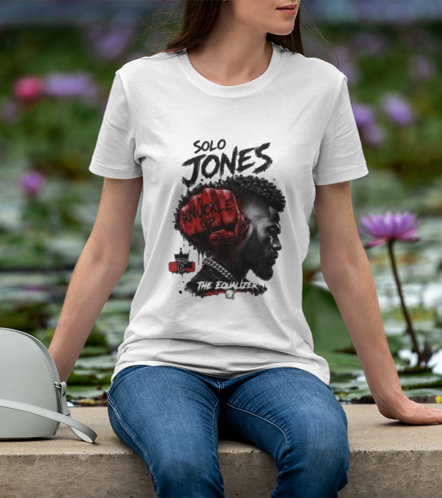 Solo Jones Knuckle Up The Equalizer Red Fist T-Shirt