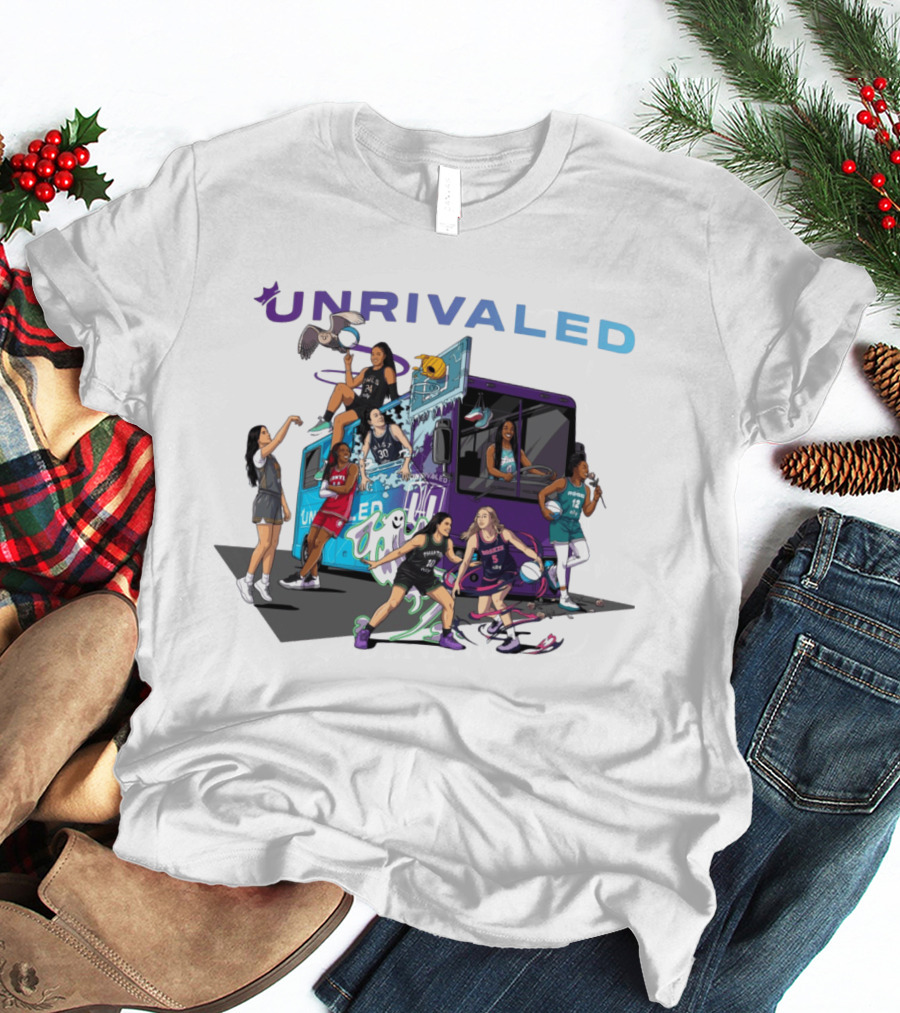 Unrivaled Season 3 Women's Bus Tour Players Uniform Basketball Team T-Shirt