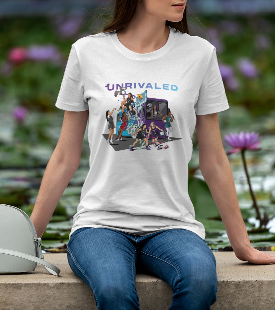 Unrivaled Season 3 Women's Bus Tour Players Uniform Basketball Team T-Shirt