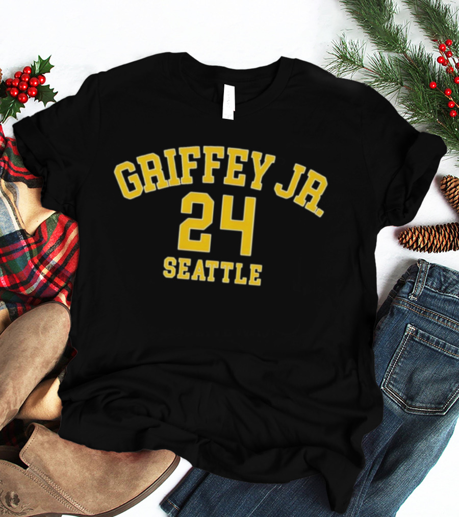 Ken Griffey Jr 24 Seattle Mariners Griffey Jr. 24 Seattle T-Shirt