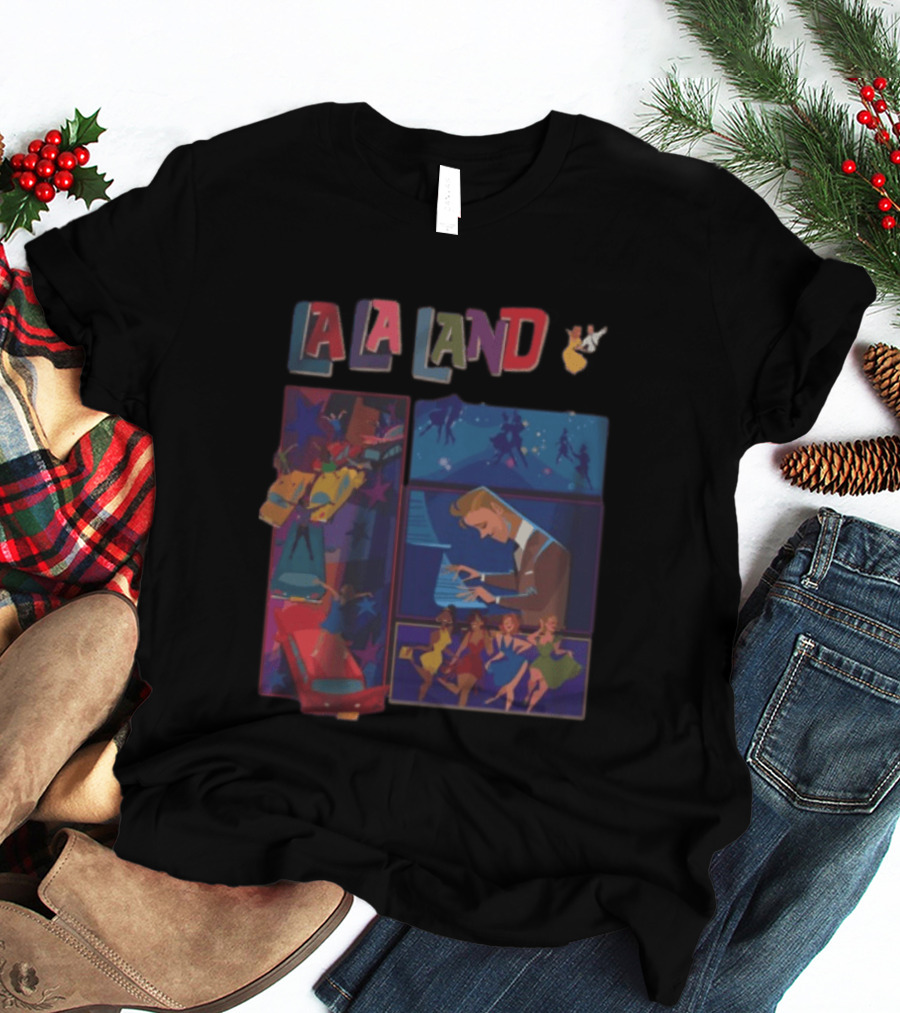 La La Land Vignettes Piano Dance Scenes Lionsgate Store T-Shirt