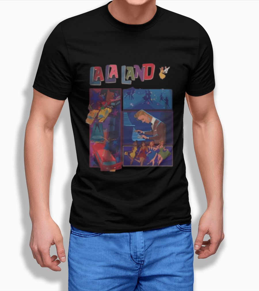 La La Land Vignettes Piano Dance Scenes Lionsgate Store T-Shirt
