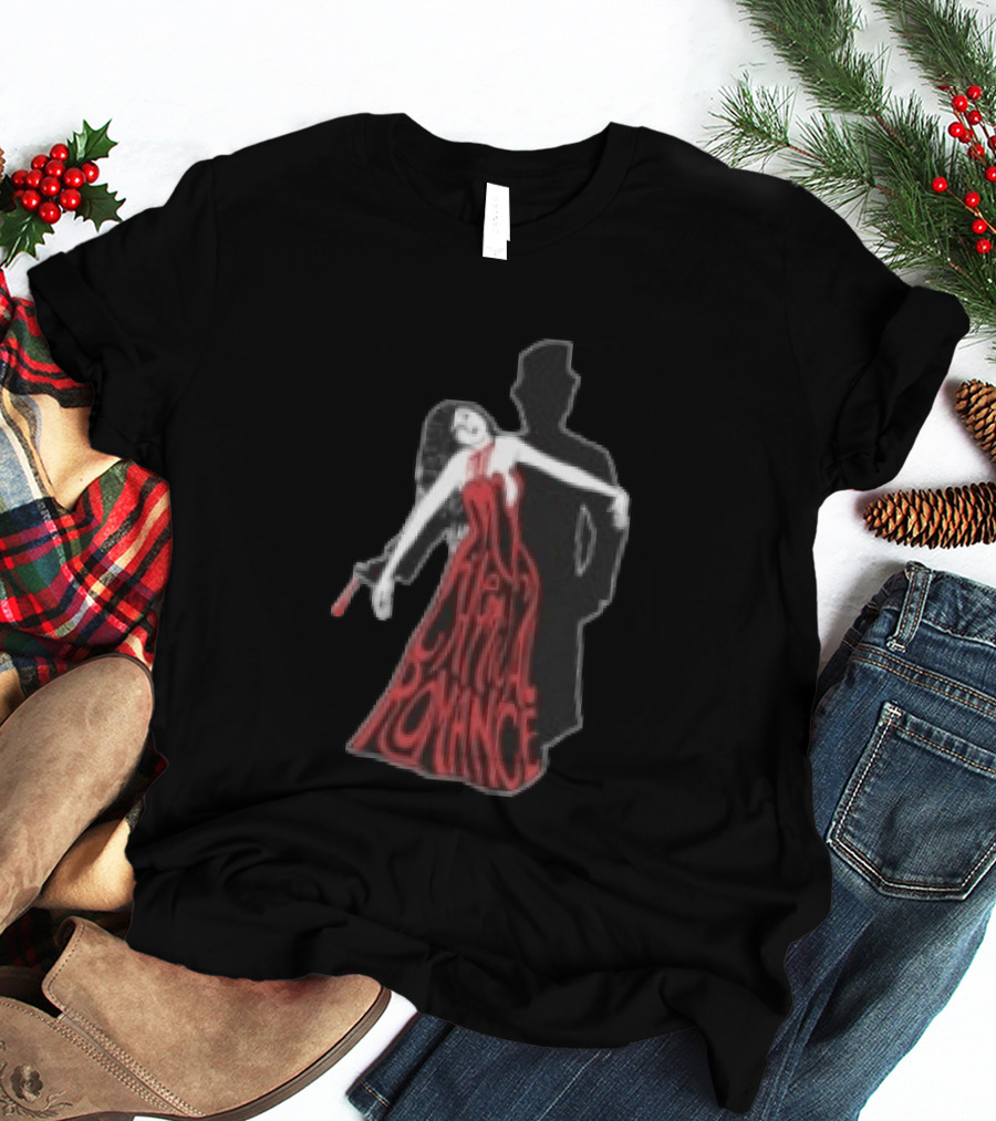 Nostalgia Gland Store Shhh My Chemical Romance Red Dress Shadow T-Shirt