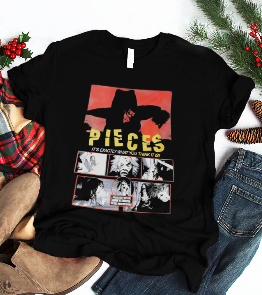 Pieces It's Exactly What You Think It Is Puzzle Collage T-Shirt