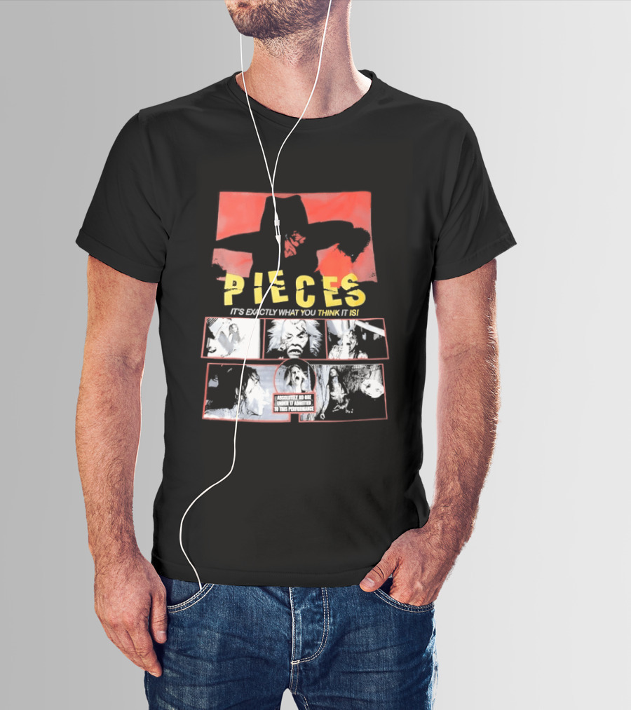 Pieces It's Exactly What You Think It Is Puzzle Collage T-Shirt